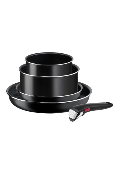 TEFAL Set de 5 piese Ingenio Easy Cook & Clean L1539543, strat antiaderent 10...