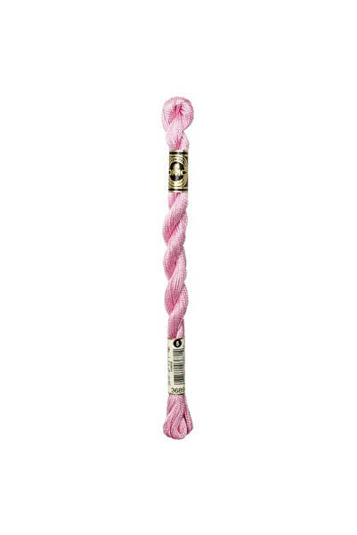 MayHome DMC Κλωστή Κεντήματος Cotton Perle 115 No5 Βαμβακερή 3689 Στριφτή Ροζ...
