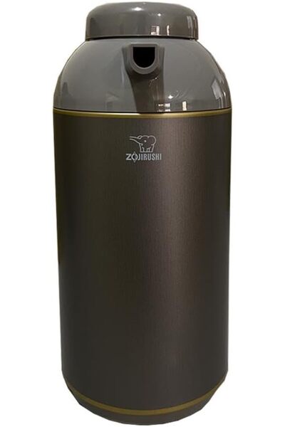 ZOJIRUSHI وعاء زجاجي معزول حراريًا، سعة 1 لتر، لون بني (بني عشبي)