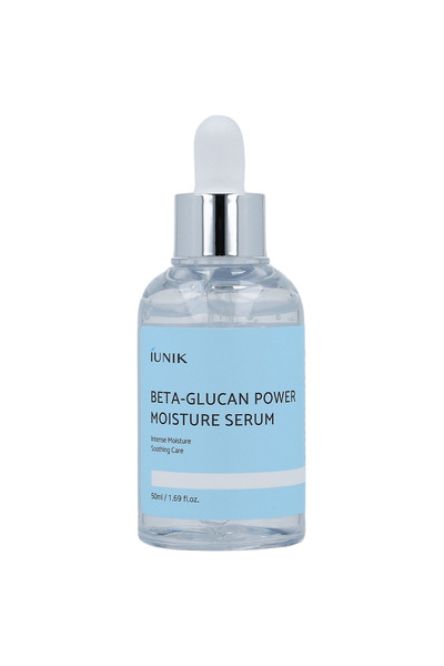 iUNIK Beta-Glukanové hydratační sérum, 50 ml - Hydratační a zklidňující pleťo...