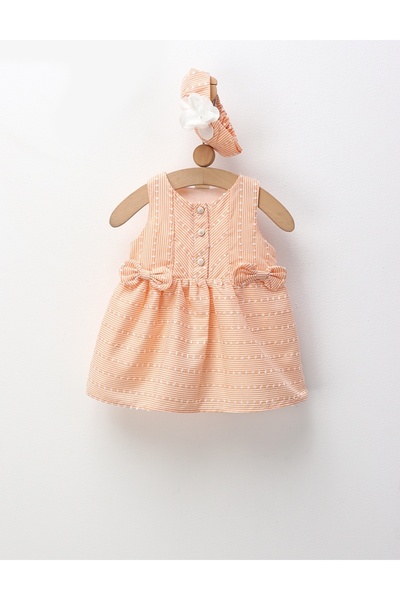MiniKids Rochita cu bentita Lizzete, corai