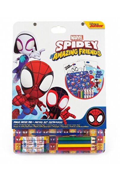 spidey Δημιουργικό Σετ Παιχνιδιού Άνω-Κάτω με δραστηριότητες για παιδιά