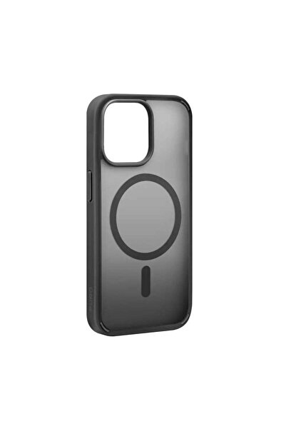 SBS Husă de silicon Puro Gradient MagSafe pentru iPhone 15 Pro Max - negru