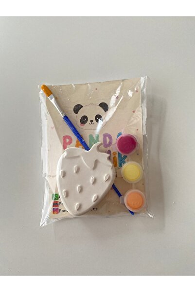 Panda Etkinlik çilek boyama seti