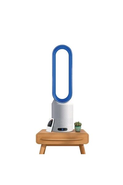 UTILIO Ventilator electric, 8 viteze, palete rotative, telecomandă, ștecher U...
