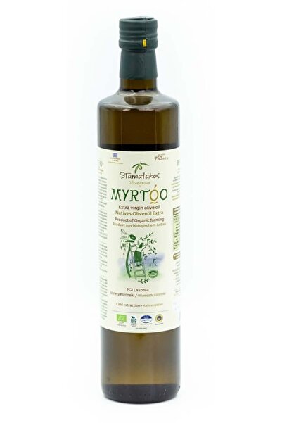 Stamatakos Ulei de masline extravirgin myrtoo bio 750ml Olivegrove
