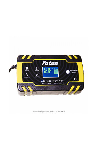 FOTON Redresor inteligent RI-1224-8 cu desulfatare