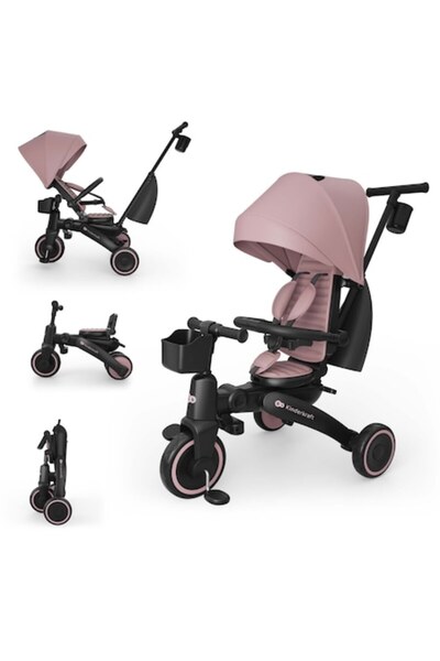 Kinderkraft JAZZ 3 Foldable Tricycle PINK