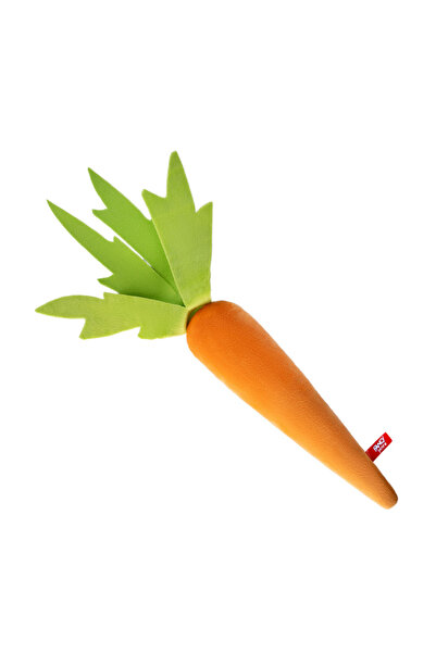 Fancy Jucărie de pluș pentru câini, morcov, cu scârțâit, 26 cm, pentru câini ...