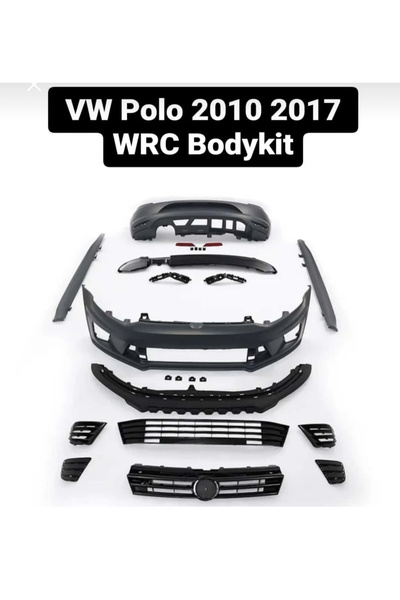 Polo wrc set ön yan arka 2009-2017 uyumlu