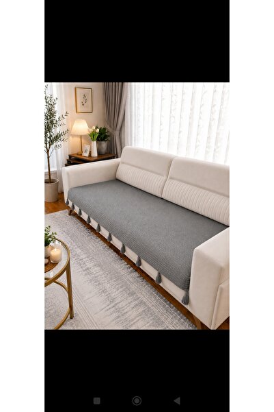 Home Püsküllü koltuk örtüsü