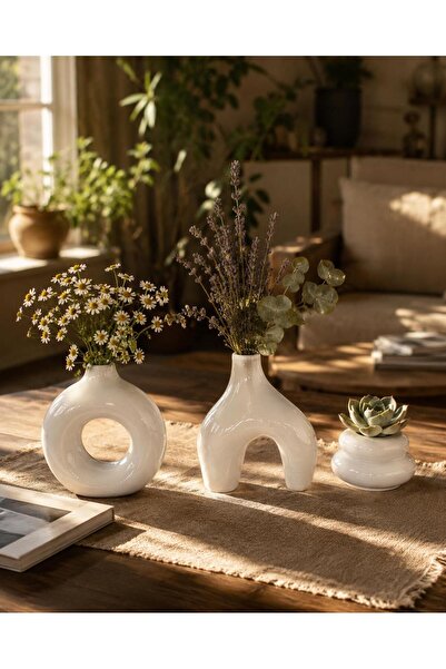 Home bohem mini 3lü vazo set