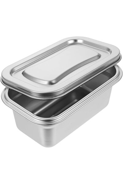 ABOOFAN Cutie pentru înghețată, Recipient din oțel inoxidabil pentru congelat...