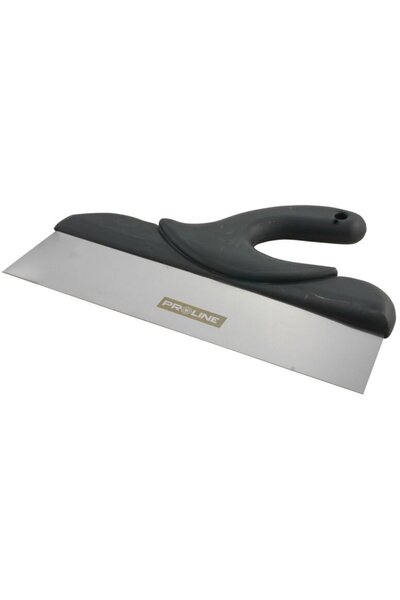 Proline SPATULA INOX CU MANER PLASTIC CURBAT 350X95MM
