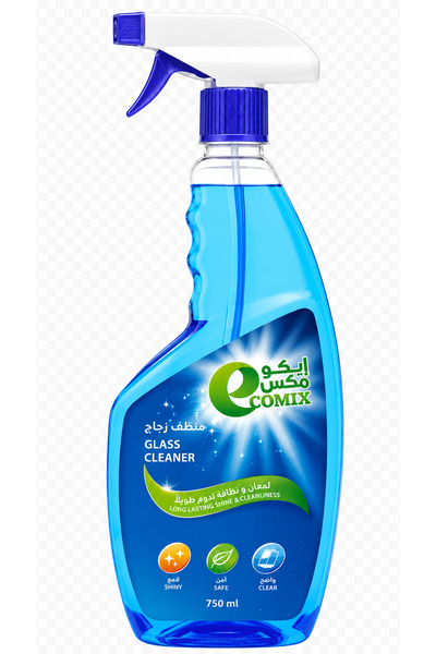 ecomix Ecomex Glass Cleaner 750 ml *12 Pieces