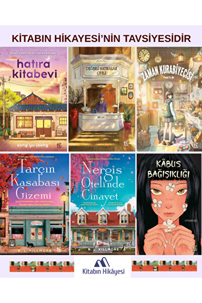 Yuzu Kitap Hatıra Kitabevi, Değerli Hatıralar Oteli, Tarçın Kasabası Gizemi, ...