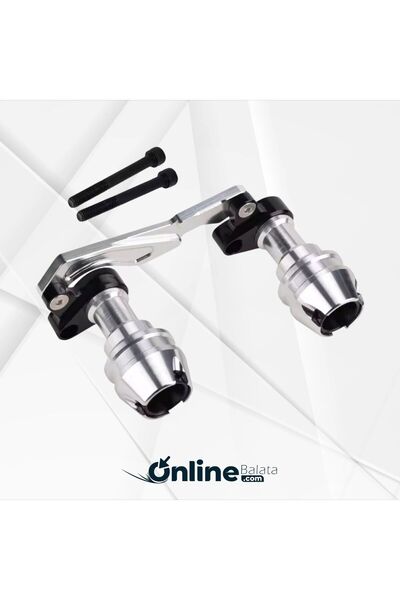 ob onlinebalata.com Honda Pcx 125 Egzoz Koruma Takozu Gümüş Nikel 155G