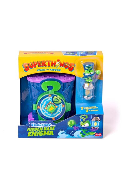 SuperThings Set de joaca cu figurine Superthings, Kazoom Power, Baza ascunsa ...