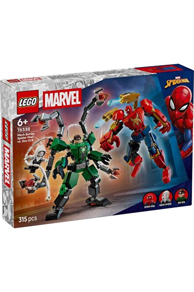 LEGO ® Super Heroes - Batalia robotilor: Omul Paianjen vs Doc Ock (76338)
