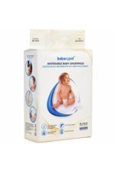 Beberoyal Set 20 Aleze Premium 60x60 cm, Impermeabile, Absorbție 1500 ml, Fix...
