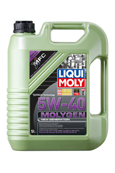 Liqui Moly Ulei motor 5W40 Molygen New Generation 5 litri