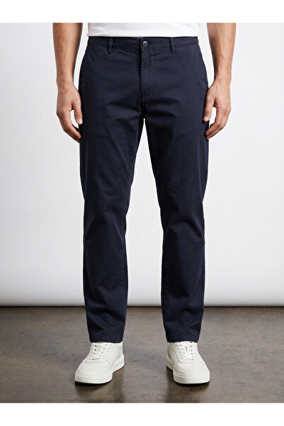 BASEL.CO Pantaloni Chino din in, anti-scămoșare