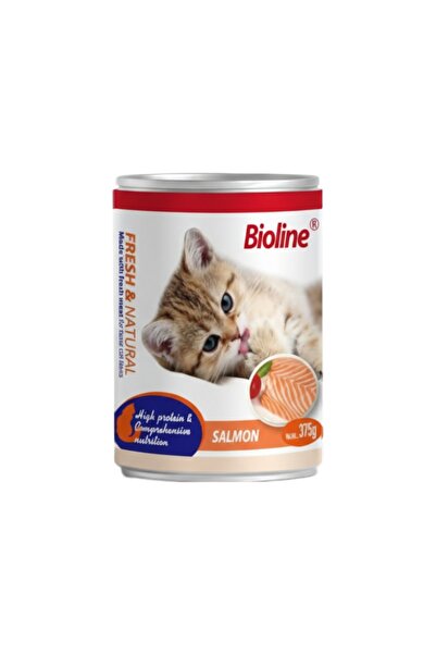 Bioline Bioline Wet Food for Adult Cats with Salmon 375g