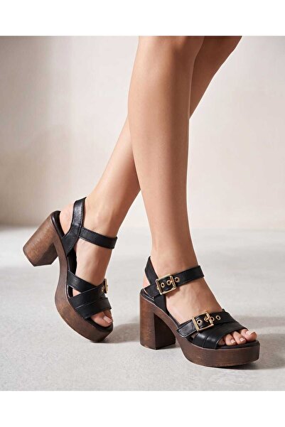 LEYDİ SHOES KCL-101 KOŽNE ŽENSKE SANDALE