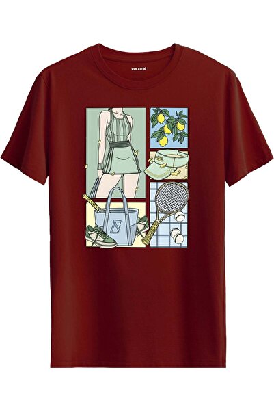 Colermi Retro Tennis Club Aesthetic T-Shirt