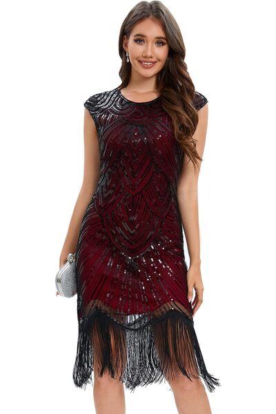 OEM VILOREE Rochie pentru Femei cu Paiete Retro Glamour de Seară Marele Gatsb...