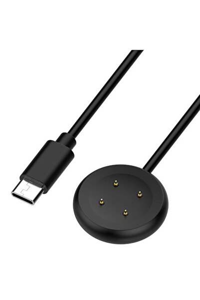 Techsuit Thc5 Φορητός Φορτιστής Google Pixel Watch 3, 2; Fitbit Ace LTE Μαύρο