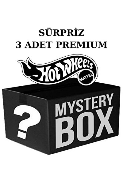 HOT WHEELS Mystery Box 3'lü Premıum Seti - Fast And Furious ve Boulevard Seri...