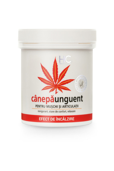 Hc Unguent cu Efect de Incalzire cu 5% Ulei de Canepa 250ml MEDIC PROGRESS