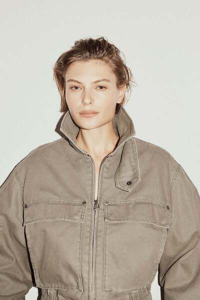 H&M Padded canvas jacket