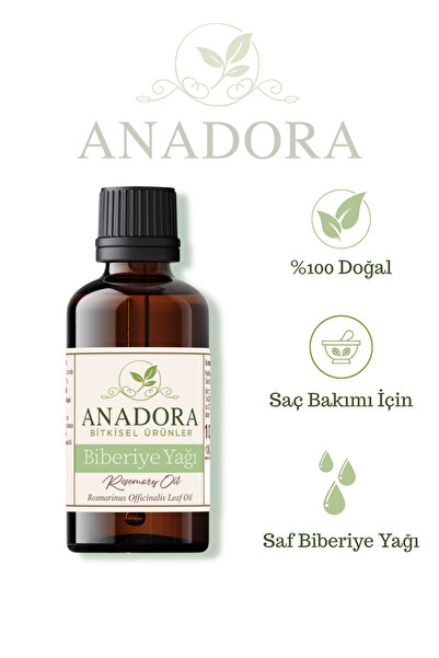 Biberiye Yağı 10 ml %100 Saf Bitkisel Yağ