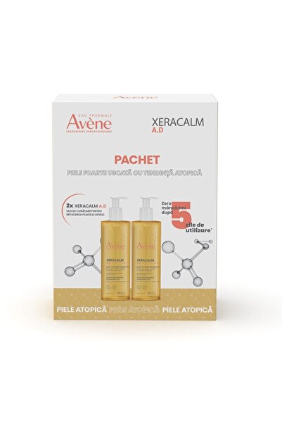 Avene Pachet de ulei demachiant pentru piele predispusă la dermatită atopică ...