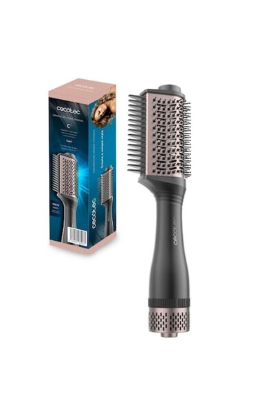 CECOTEC Perie cu aer cald CeramicCare UniqueTouch 1200W, Ecran tactil, Ionic,...