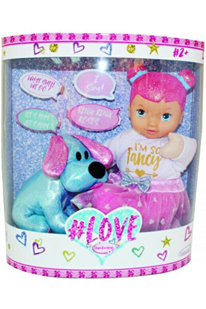 JUST TOYS Σετ Κούκλας Μωρού Μπαμπολίνα, Κούκλα Αγάπης με το Σκυλάκι της, Για ...