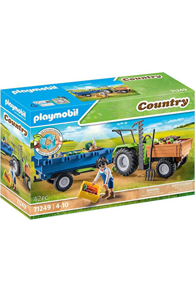 Playmobil Αγροτικό Τρακτέρ για παιδιά 4+ ετών Κωδικός: 71249