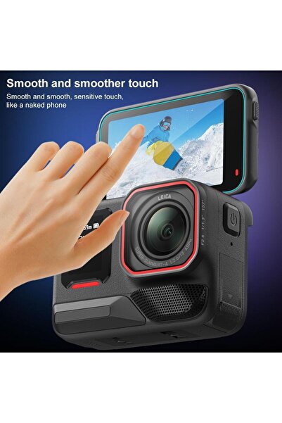 PULUZ Protector din sticlă securizată 9H, pentru Insta360 Ace Pro 2, Lentilă + Ecran frontal / posterior