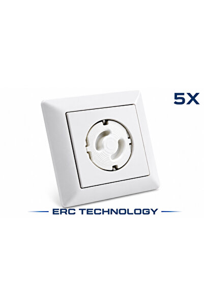 ERCTECH Socket Safety Lock Child Proof Socket Safety Device Set of 5