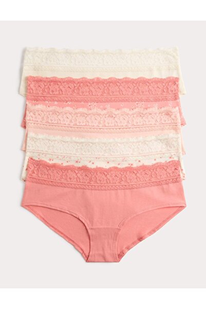 Marks & Spencer 5'li Dantel Detaylı Short Külot Seti