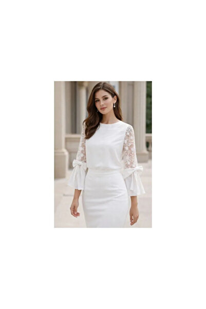 Nobrand ΓΥΝΑΙΚΕΙΑ ΛΕΥΚΗ ΜΠΛΟΥΖΑ, 38BLUZA DAMA ALBA,38