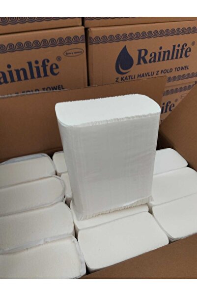 KARINCA RAİNLİFE Z Katlama Havlu Koli 12 Paket x 200 Yaprak (2400 Adet)