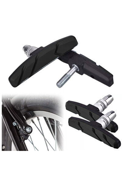Gearox Set Placute De Frana V-Brake, Gearox, 1.3x7 Cm, Cauciuc, Tip Frana V-B...