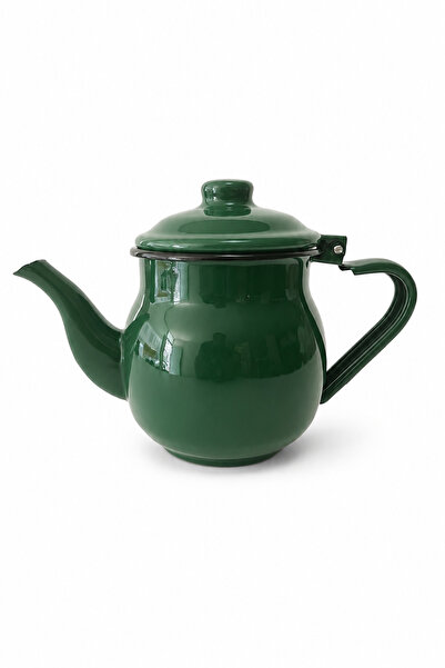 pazard Nostalgic Enamel Teapot - Camping Teapot - Heat Resistant - 0.7 Lt