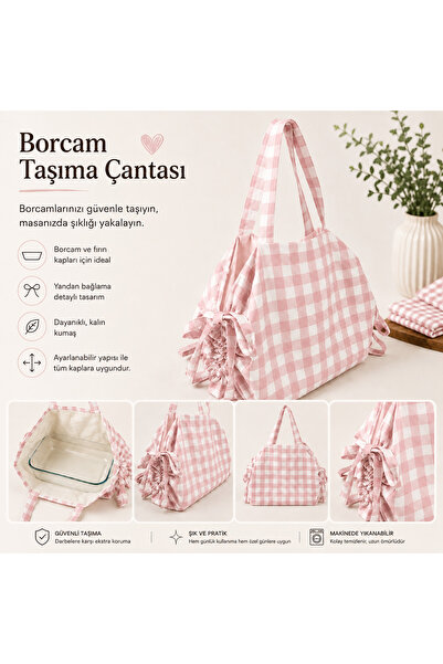 Belomia Home Collection Pötikare Desen Borcam Taşıma Çantası | Ayarlanabilir ...
