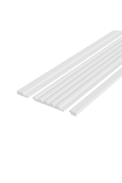 Manavi Panou riflaj decorativ 3D, Moon - 12.2x1.2x270 cm,