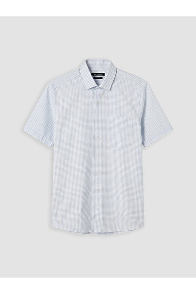 LC Waikiki Esvab • Modern & Distinctive Standard Fit Checkered Embroidered Me...
