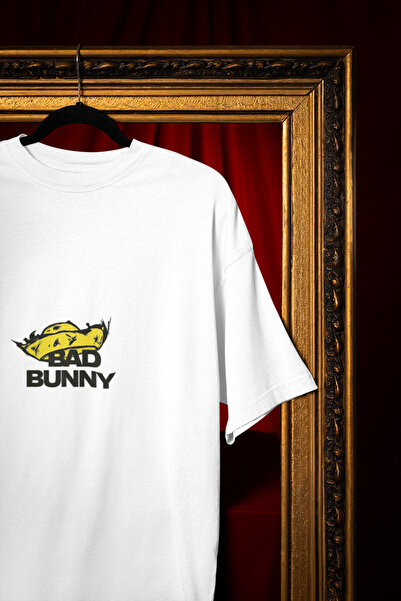 MG Bad Bunny Printed Crewneck Cotton Oversize Fit Unisex Short Sleeve Tshirt